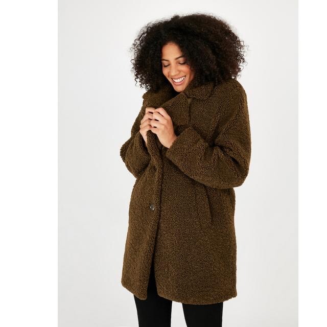 size 22 teddy coat
